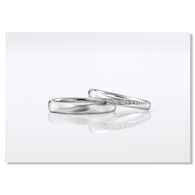 結婚指輪の2本セットの写真